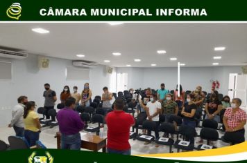 Câmara Municipal recebe os ACS e ACE de Novo Mundo